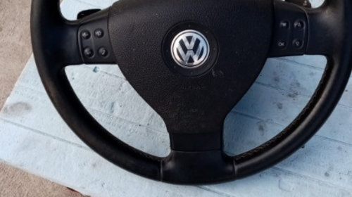 Volan cu airbag si Padele VW Passat B6 i