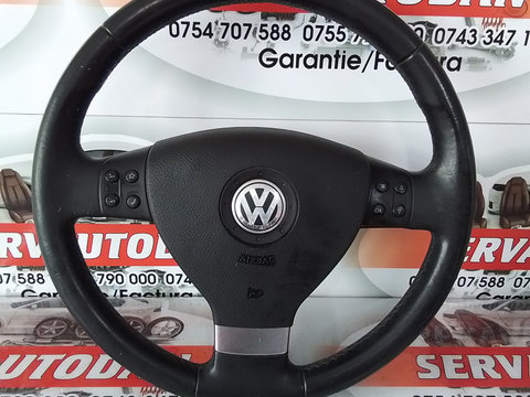 Volan cu airbag Volkswagen Golf 2.0 Motorina 2005, 1Q0419091 / 1K0880201BT