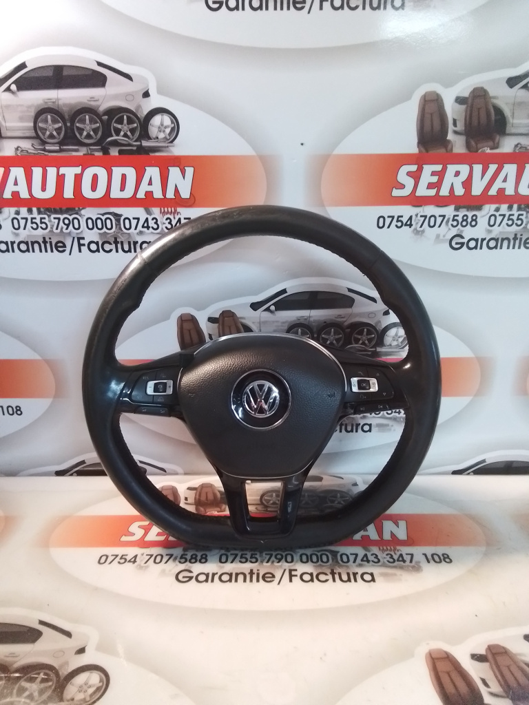 Volan cu airbag Volkswagen Golf 7 (2012-2017) 1.6 Motorina 2017, 5G0880201C / 5G0419091 / 5G0419091DJ