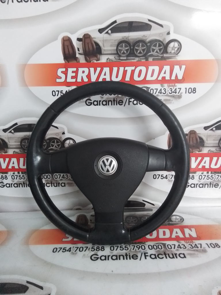 Volan cu airbag Volkswagen Passat B6 3C (2005-2010) 2.0 Motorina 2008, 1K0880201BJ / 3C0419091AG