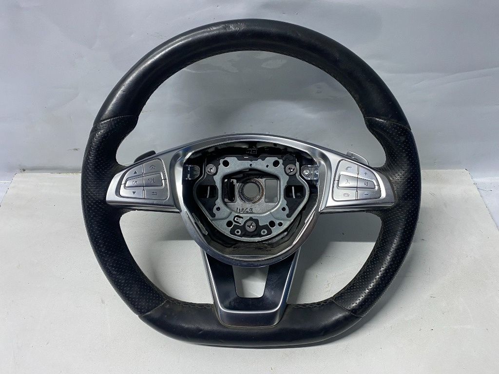 Volan cu comenzi si padele Mercedes S class W222 S350 cod A0004606303