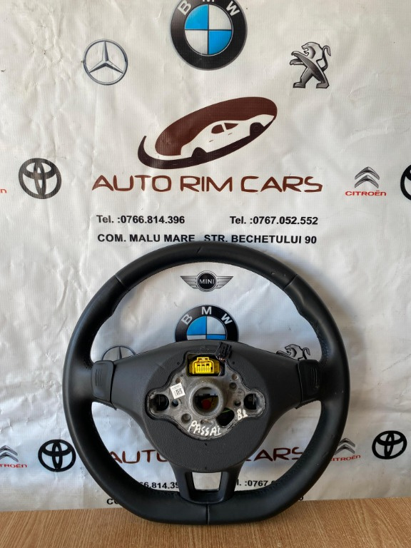 Volan cu padele si comenzi + airbag VW P