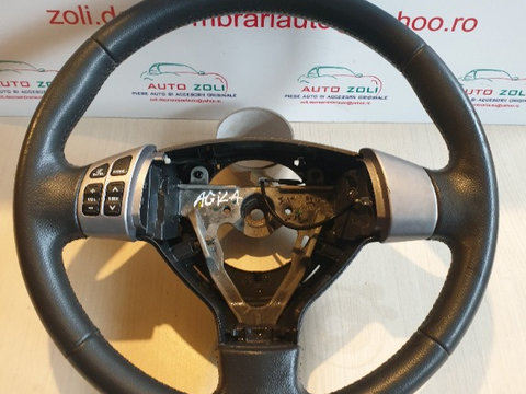 Volan din piele cu comenzi pentru Opel Agila an 2009