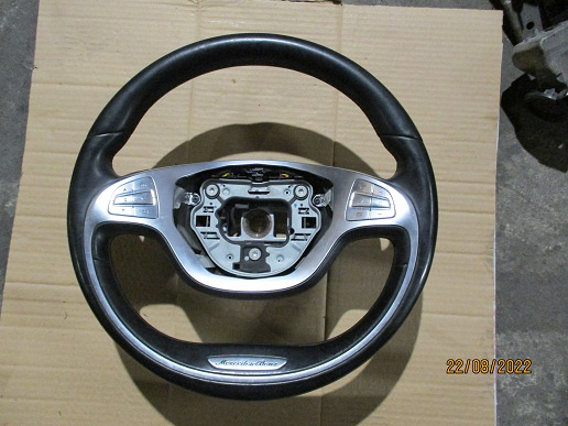 Volan din piele cu comenzi si padele Mercedes S Class W222 2014