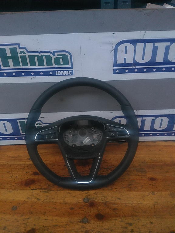 Volan din piele in 3 spite cu comenzi SEAT Toledo KG 2012-2018