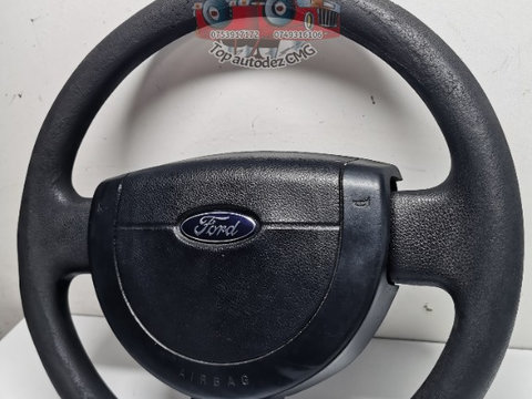 Volan Ford fiesta 5 mk5 Fusion complet cu airbag