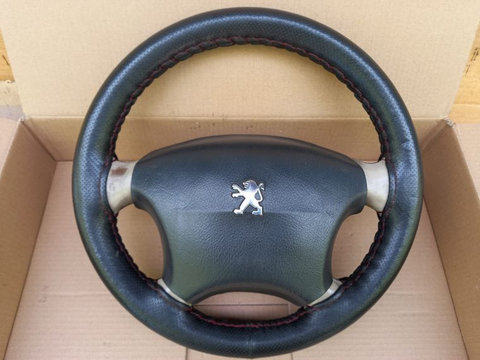 Volan in 4 spite cu airbag Peugeot 407
