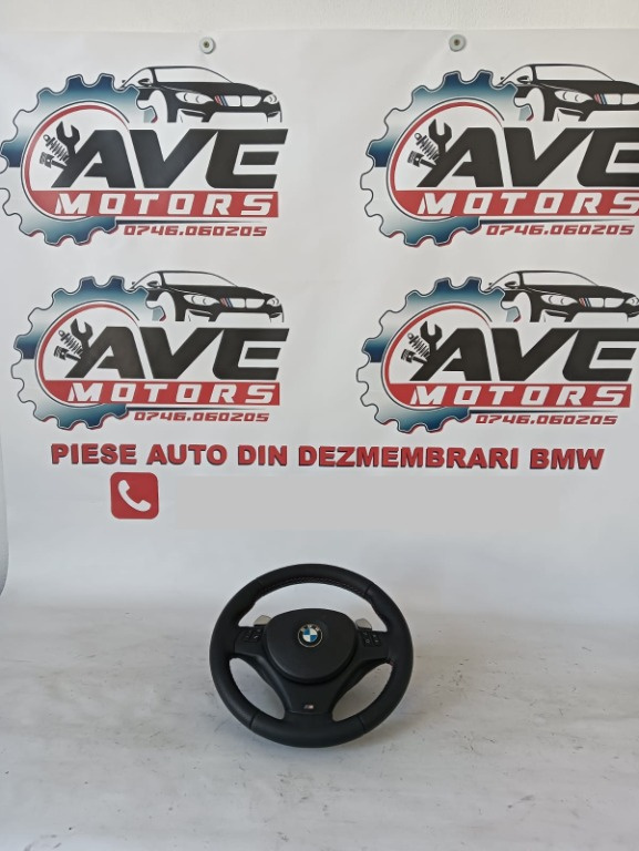 Volan M cu padele retapitat BMW E92