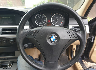 Volan Piele 3 Spite cu Comenzi FARA Airbag BMW Ser