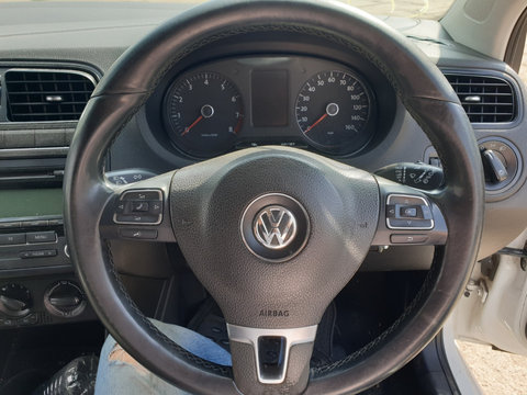 Volan Piele 3 Spite cu Comenzi FARA Airbag Volkswagen Polo 6R 2009 - 2016