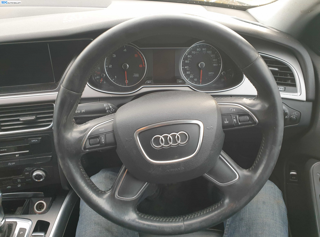 Volan Piele 4 Spite cu Comenzi Audi A4 B8 FL Facel