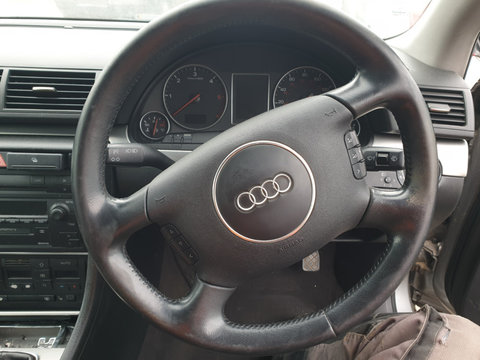 Volan Piele 4 Spite cu Comenzi cu Uzura FARA Airbag Audi A4 B6 2001 - 2005 [C1982]