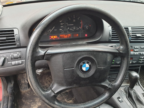 Volan Piele 4 Spite Fara Airbag cu Uzura pentru Retapitare BMW Seria 3 E46 1997 - 2006 [C2444]
