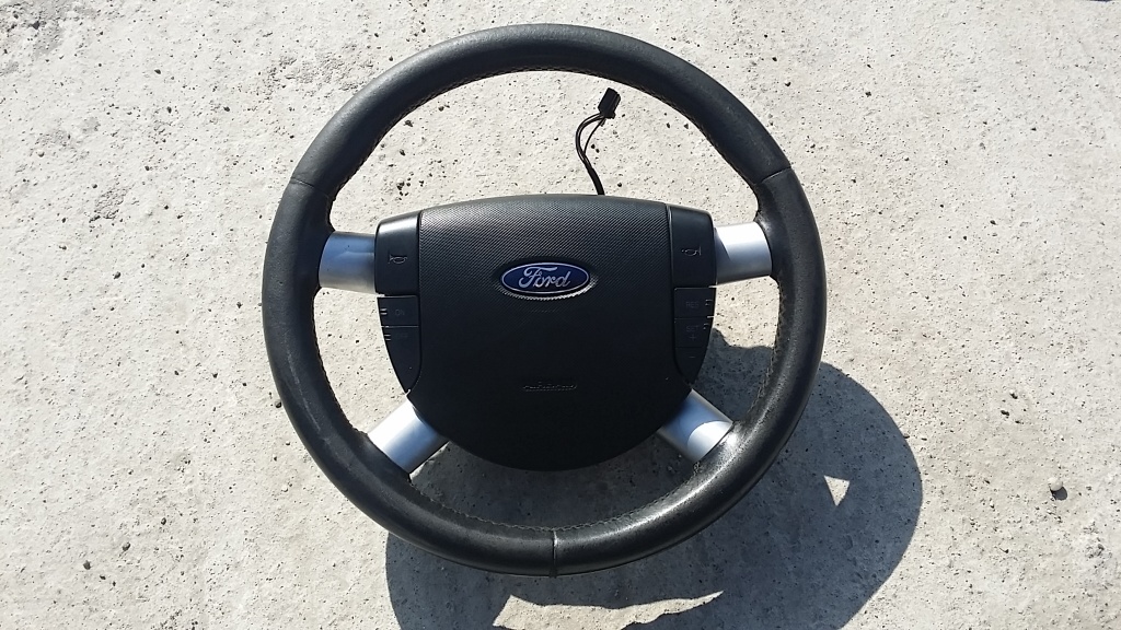 Volan piele + airbag cu comenzi Ford Mondeo MK3