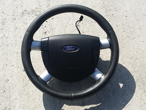 Volan piele + airbag cu comenzi Ford Mondeo MK3