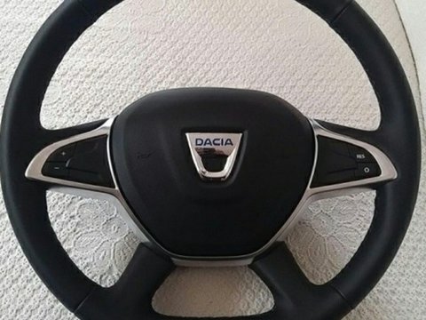 Volan piele cu airbag Dacia Logan 2 MCV 2013-2020 NOU