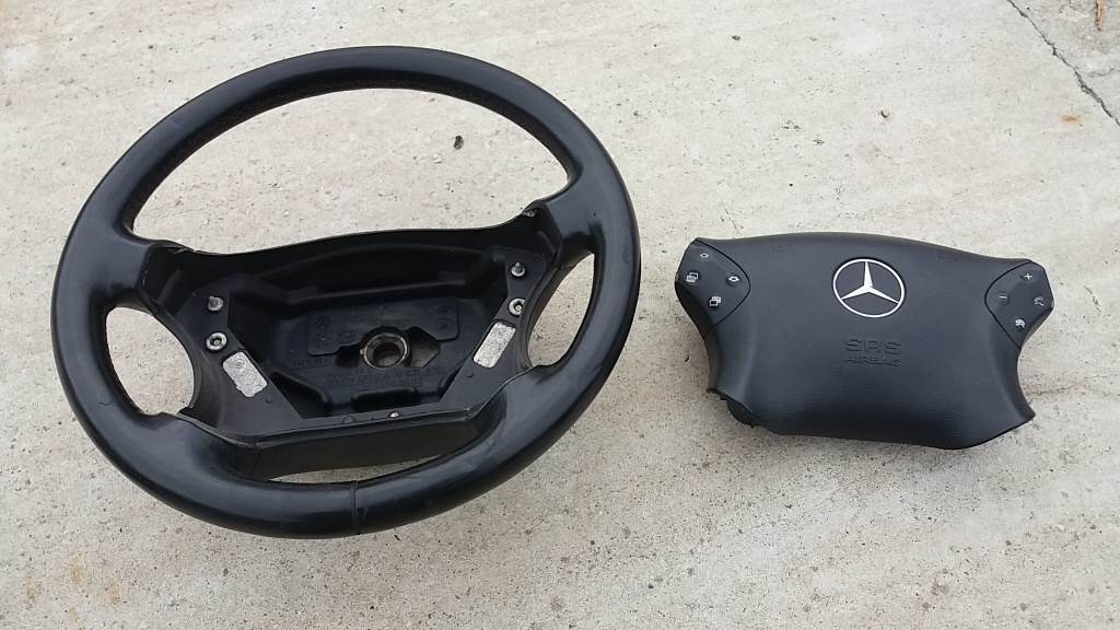 Volan piele cu airbag Mercedes W203 C-Class