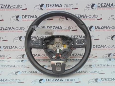 Volan piele cu comenzi, 1T0419091AC, Vw Touran