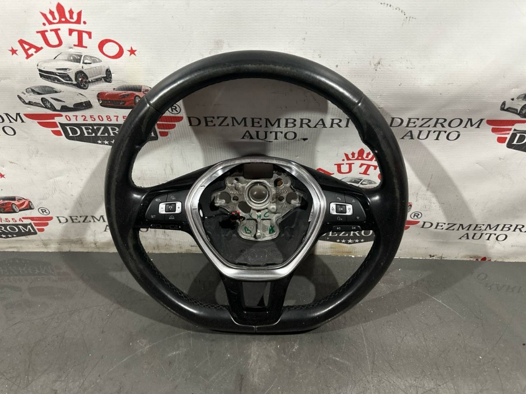 Volan piele cu comenzi 5G0419091AA VW Golf VII Hatchback (5G1) 1.0 TSI 86 cai