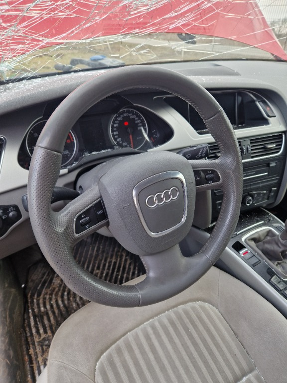 Volan piele cu comenzi Audi A4 B8 fără airbag