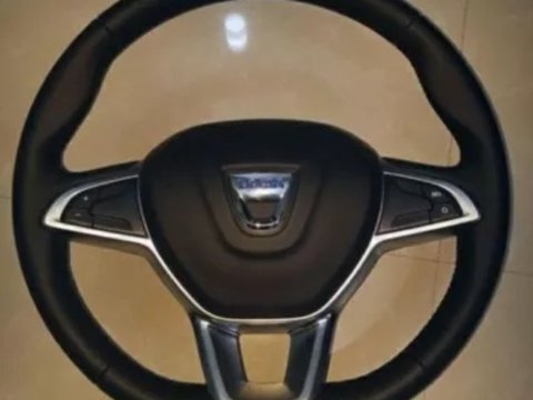 Volan piele cu comenzi + capac airbag nou Dacia Duster