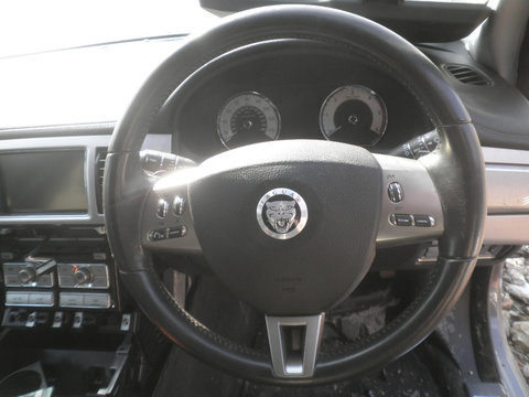 Volan piele cu comenzi fara airbag Jaguar XF 2009 8x23ableg