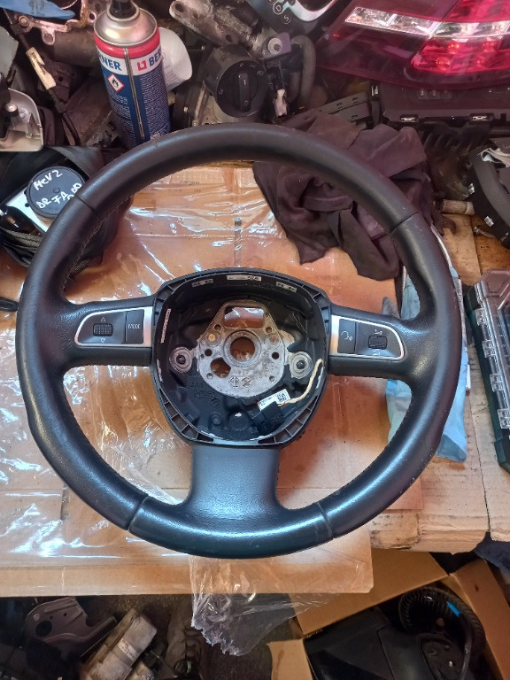 Volan piele cu comenzi Seat Exeo cod produs:3R0419091C/3R0 419 091 C