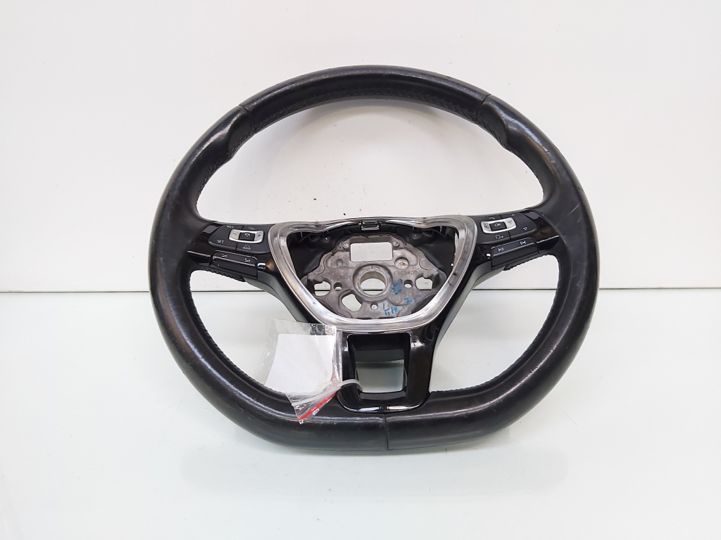 Volan piele cu comenzi si padele, cod 5G0419091, V