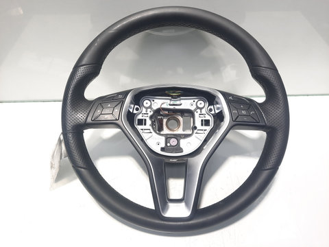 Volan piele cu comezi, cod A2184600518, Mercedes Clasa E (W212) (id:458743)