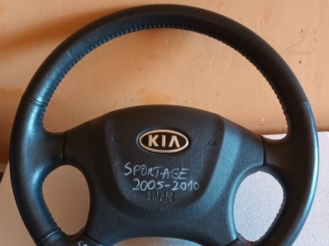 Volan piele fara airbag Kia Sportage [2005-2010]