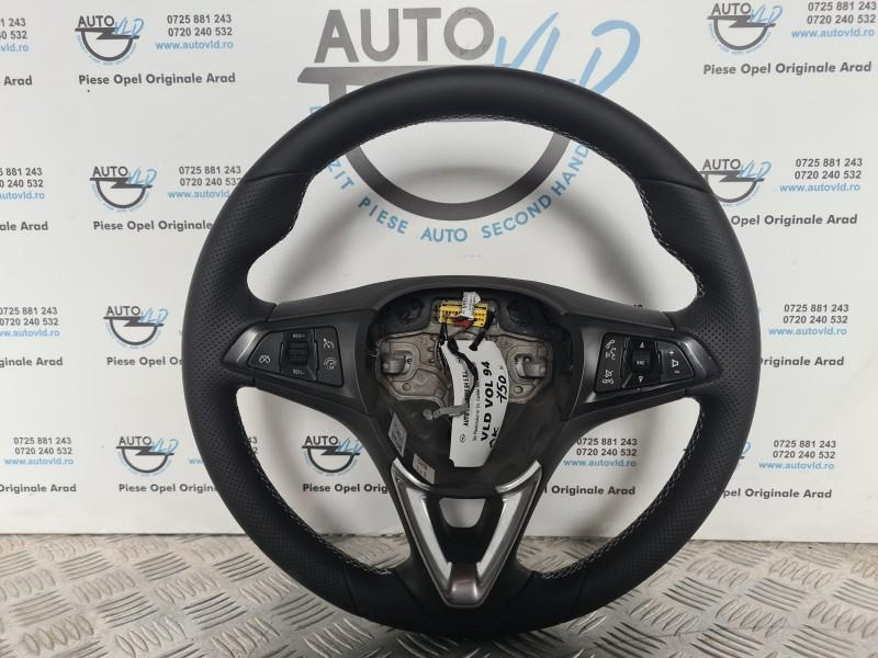 Volan piele perforata reconditionat Opel Astra K facelift 2019 2021 39070464