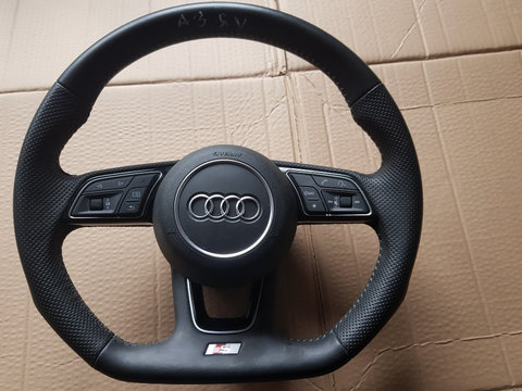 Volan plus airbag S-line Audi A3 8V an 2018 motorizare 1.5 tsi benzina 110kw