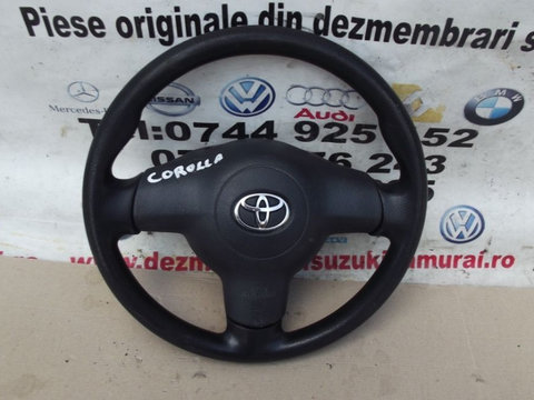 Volan Toyota Corolla 2002-2008 airbag sofer volan dezmembrez Corolla