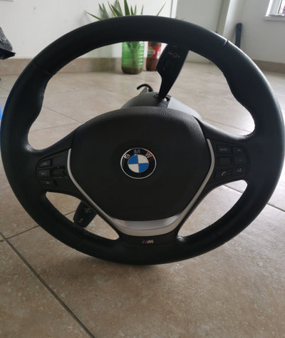 Volan Volan piele cu comenzi + airbag BMW Seria 3 