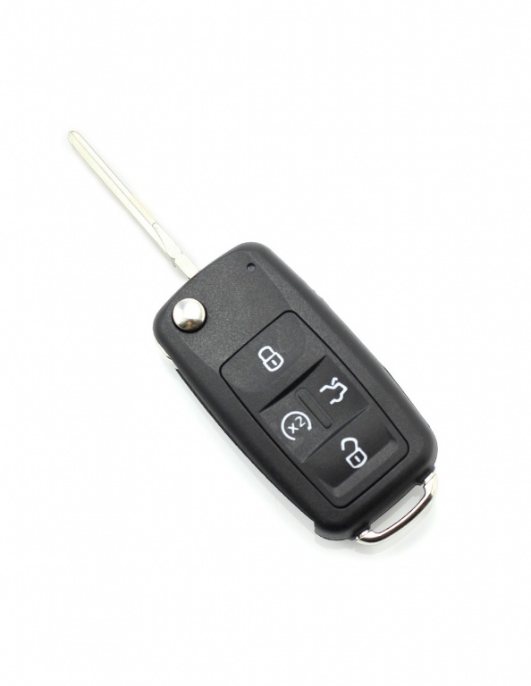 Volkswagen - Carcasa cheie tip briceag, cu 4 butoane - CARGUARD GLOFCC278
