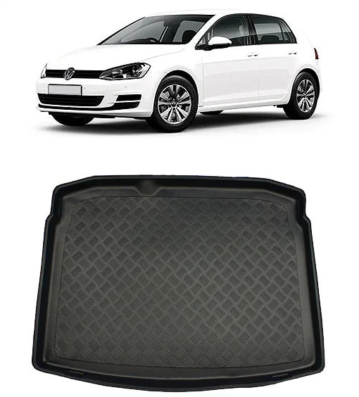 Volkswagen Golf 6 Comfortline Hatchback din 09.2008 - 09.2012, Tavita Pentru Portbagaj Lux Premium Dedicata, Roata Rezerva Ingusta / Kit Reparatie *1 192631-GRD*1-T642