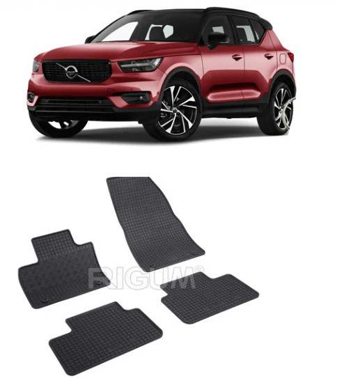 Volvo XC40, Suv, fabricat din 03.2018 - Prezent, set covorase auto dedicate, din cauciuc 100% Premium 904703-CS20