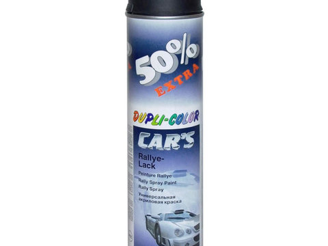 Vopsea auto, negru mat, 600 ml, Dupli-color Car&#39,s