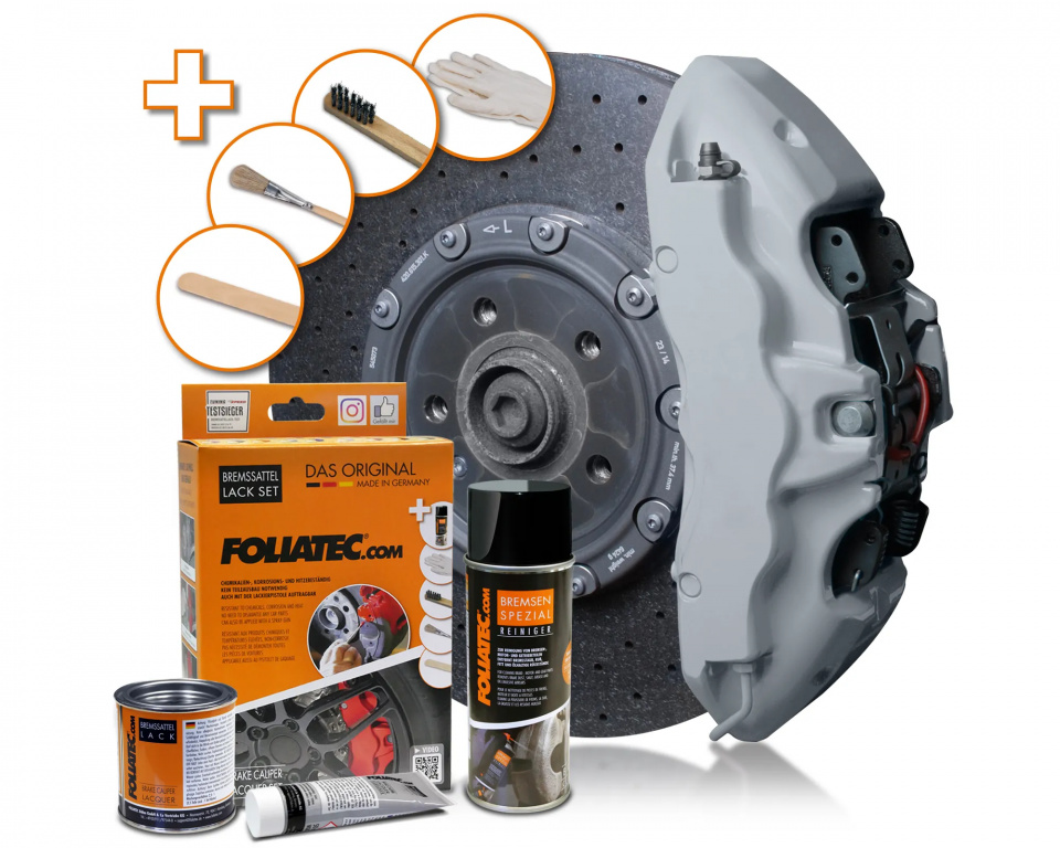 Vopsea speciala pentru etrier FOLIATEC gri Circuit