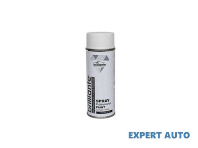 Vopsea spray alb clasic mat (ral 9003) 400ml brill