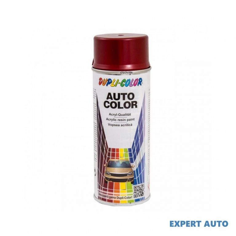 Vopsea spray auto dacia rosu toreador metalizata dupli-color UNIVERSAL Universal #6 350130