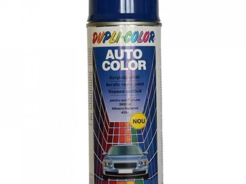 VOPSEA SPRAY AUTO SKODA ALBASTRU DYNAMIC 4590 DUPLI-COLOR IS-8804