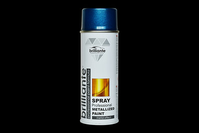 Vopsea Spray Metalizata Albastru 400 Ml Brilliante