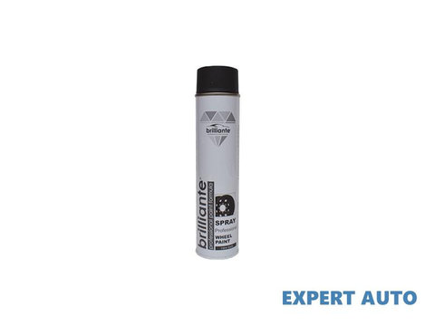 Vopsea spray pentru jante negru mat 600 ml brilliante UNIVERSAL Universal #6 5239
