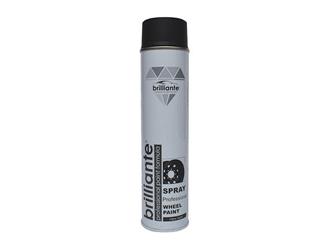 VOPSEA SPRAY PENTRU JANTE NEGRU SATIN 600 ml BRILLIANTE