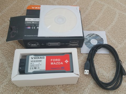 VXDIAG VCX NANO pentru Ford VCM IDS, Mazda 2in1 cu Software v123