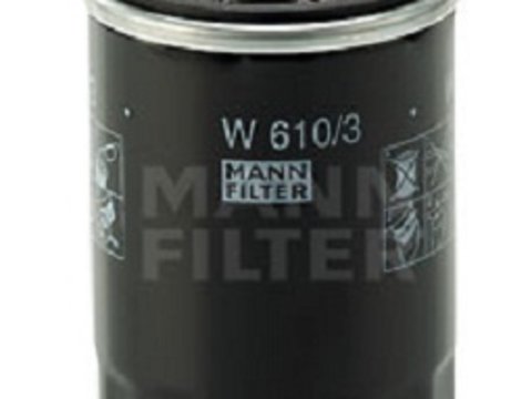 W610/3 filtru ulei mann