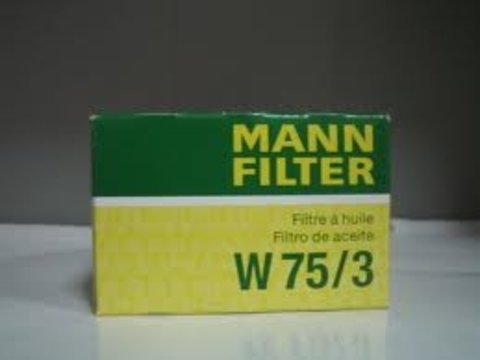 W75/3 filtru ulei mann pt dacia logan,sandero