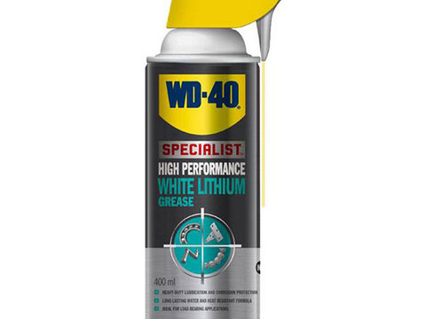 Wd-40 Specialist White Lithium Vaselina Pe Baza De Litiu 400ml 780020