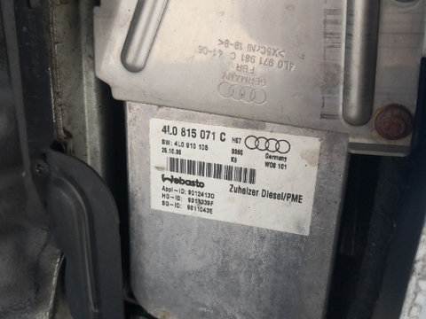 Webasto Audi q7 cod 4l0815071c